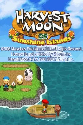 Harvest Moon DS - Sunshine Islands (USA) screen shot title